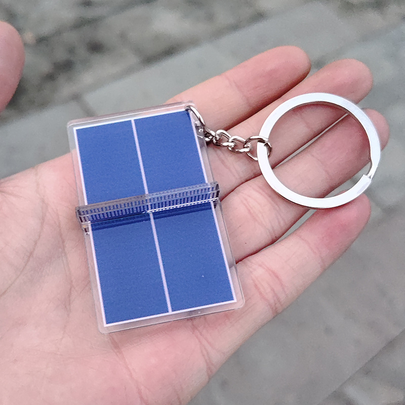 Novo chaveiro de acrílico em m - Badminton Bag avaliação e preço