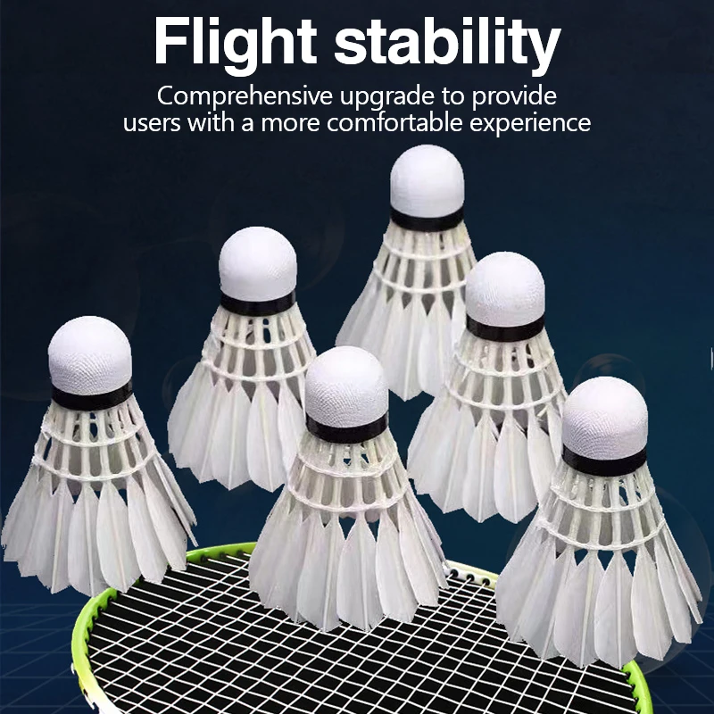 Novos bolas de badminton de pe - Feather Shuttlecock avaliação e preço