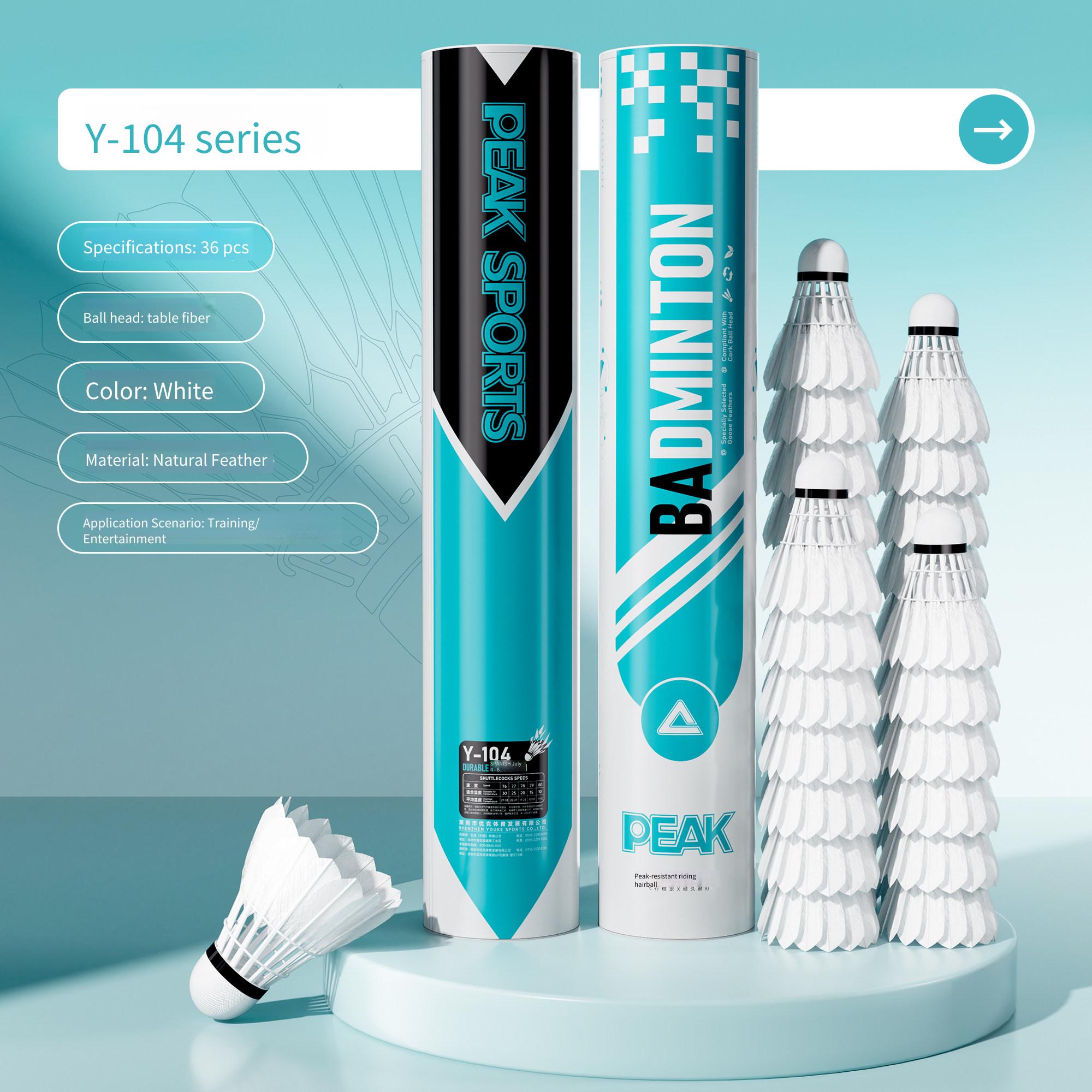 PEAK Badminton Profissional de - Feather Shuttlecock avaliação e preço