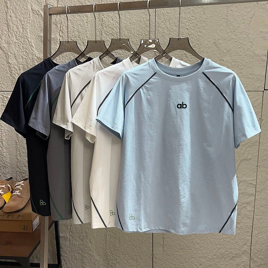 Camiseta unissex de manga ragl - Badminton Jersey avaliação e preço